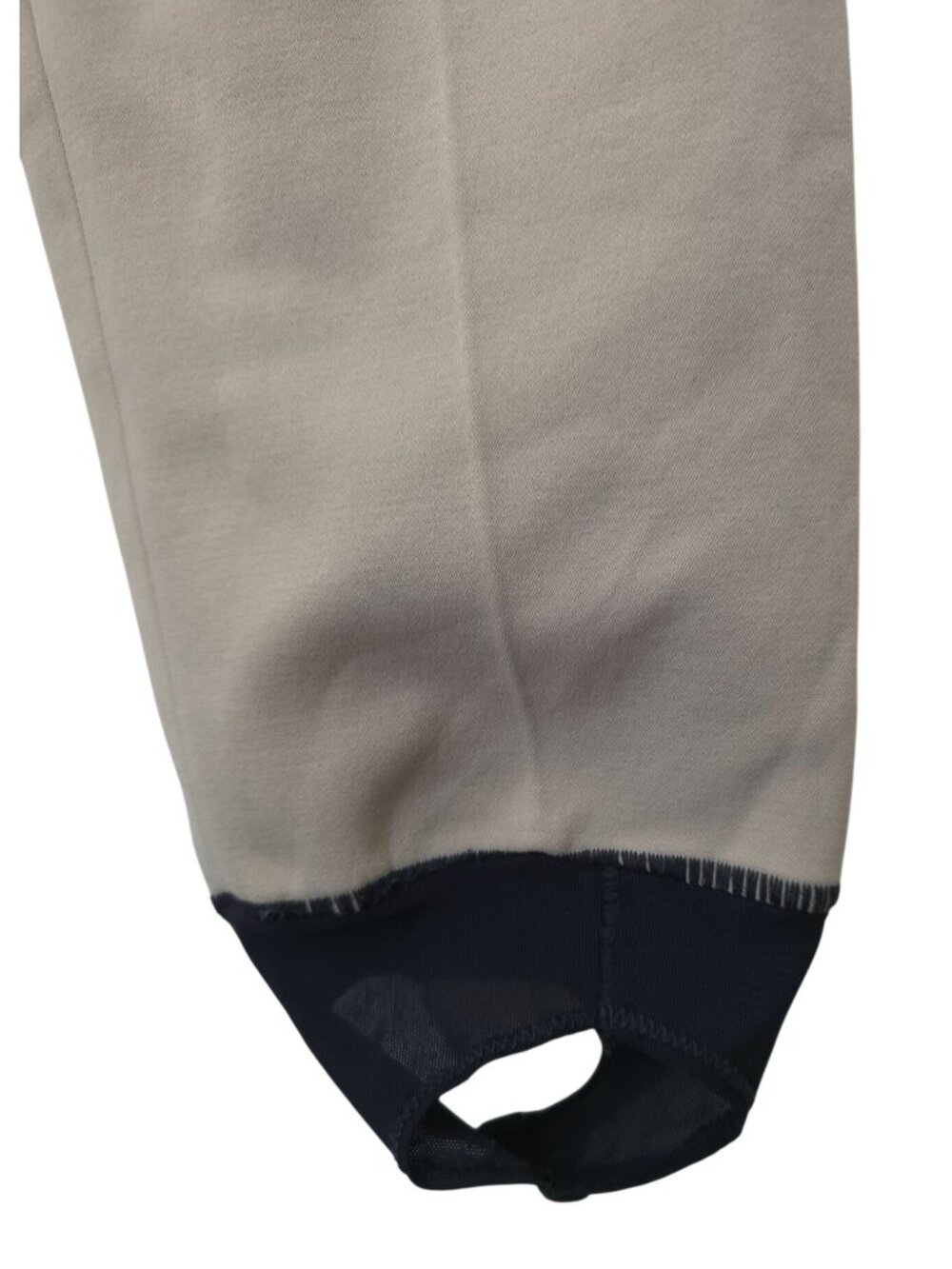 Vintage ROFFE Beige Ski Stirrup High-Waist Pants Gorpcore Women's Sz 10 USA Made - Picture 6 of 9